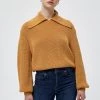 Minus Femme MILU Pullover Mineral Yellow Melange -SOLDES D'ÉTÉ - Minus Fashion 001dc97ddea44e0ab3c462e93ba8e207