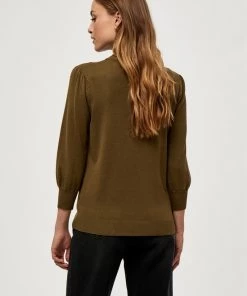 Minus Femme Pullover Dark Olive Melange 9 Minus Femme Pullover Dark Olive Melange -SOLDES D'ÉTÉ - Minus Fashion 003f1ce016bf4efeaff50bd47e6c595a