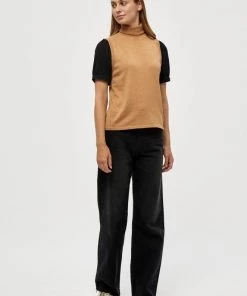 Minus RAKA Débardeur Almond Melange Femme -SOLDES D'ÉTÉ - Minus Fashion 018355a0b44f4c85a73e5fb7c12a4253