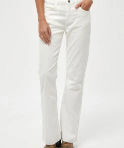 Minus Femme NEW ENZO Pantalon Classique White