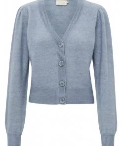 Minus DITA Gilet Forever Blue Melange Femme -SOLDES D'ÉTÉ - Minus Fashion 025a0ef16aea4c58b05b0456b8a8ea9c