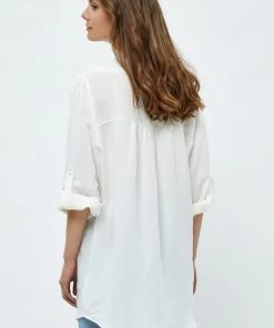 Minus Femme MARLY Chemisier White -SOLDES D'ÉTÉ - Minus Fashion 02ccd925f2674fb5bed6b5aa2c4bbee8