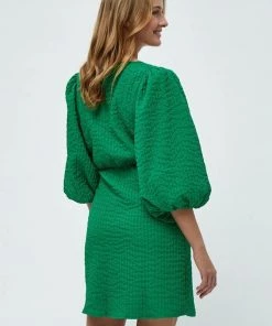 Minus JEANE Robe De Jour Apple Green Femme -SOLDES D'ÉTÉ - Minus Fashion 0313b9bceae04f49ba3974c0a951414f