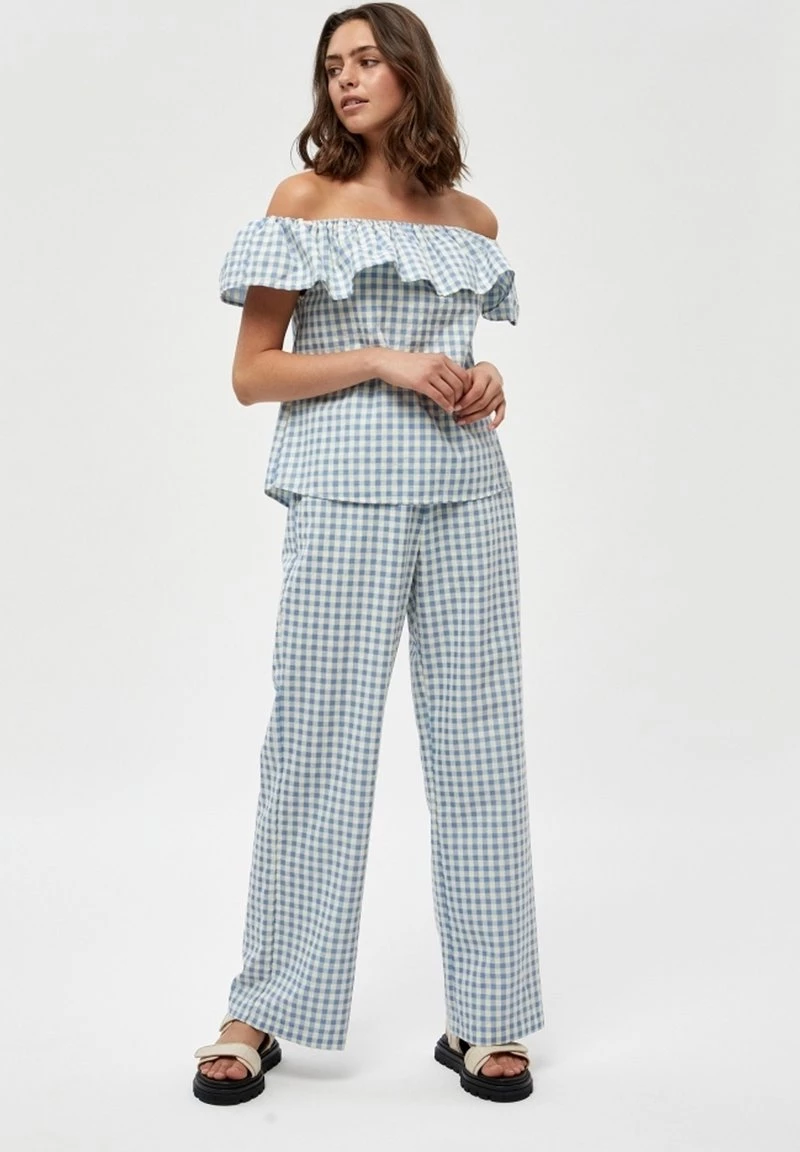 Minus Femme Pantalon Classique Blue 4 Minus Femme Pantalon Classique Blue – Image 2