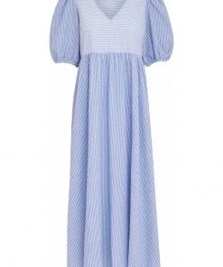 Minus FIA Robe Longue Blue Stripe Femme 11 Minus FIA Robe Longue Blue Stripe Femme -SOLDES D'ÉTÉ - Minus Fashion 048756faa7d345b58b668f423d802b45