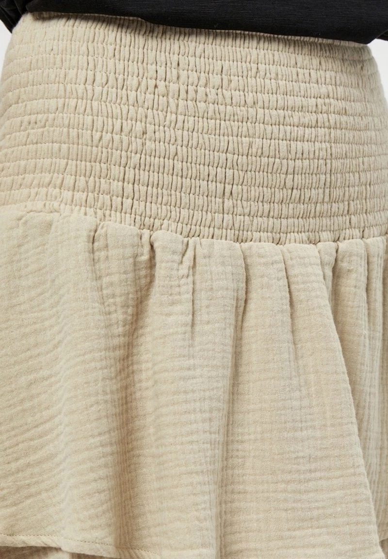 Minus Femme MAVINA Jupe Trapèze Sand 7 Minus Femme MAVINA Jupe Trapèze Sand – Image 5