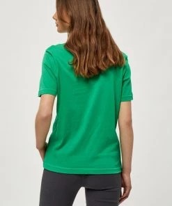 Minus CATHY T Shirt Basique Apple Green Femme -SOLDES D'ÉTÉ - Minus Fashion 050513d8b51d4c2fae7086ae5a3ddcca
