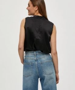 Minus Femme JUSTINE Débardeur Black -SOLDES D'ÉTÉ - Minus Fashion 0527eaf1eea74883b6df480e5d099bdf