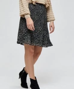 Minus Femme MAJ Jupe Trapèze Powder Blue Dots