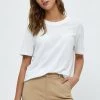 Minus CATHY T Shirt Basique White Femme 2 Minus CATHY T Shirt Basique White Femme -SOLDES D'ÉTÉ - Minus Fashion 076e3754537b4782990a030636ba75d3