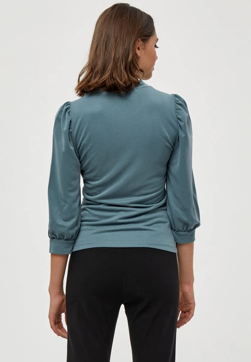 Minus Femme HELENE T Shirt à Manches Longues Blue Zen 5 Minus Femme HELENE T Shirt à Manches Longues Blue Zen – Image 3