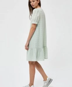 Minus SANNE Robe De Jour Matcha Ice Femme 9 Minus SANNE Robe De Jour Matcha Ice Femme -SOLDES D'ÉTÉ - Minus Fashion 08594658035b45d4a3b4eec0540a130b
