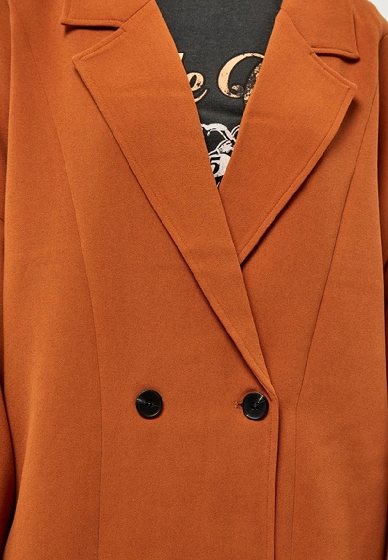 Minus Femme Manteau Court Burned Hazel 7 Minus Femme Manteau Court Burned Hazel – Image 5