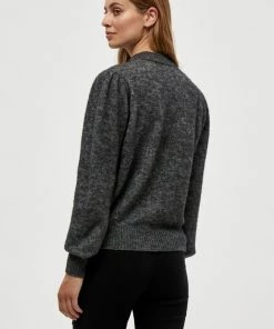 Minus MILLE Pullover Dark Grey Melange Femme 8 Minus MILLE Pullover Dark Grey Melange Femme -SOLDES D'ÉTÉ - Minus Fashion 08e8591d8252494491a21a52a7d91041