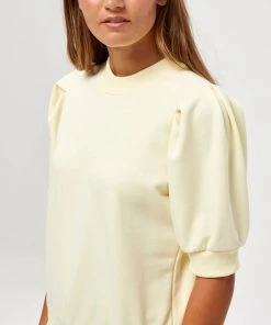 Minus MIKA T Shirt Basique Lemon Sorbet Femme -SOLDES D'ÉTÉ - Minus Fashion 097bffebc7da43419fcbb98de548c5e3