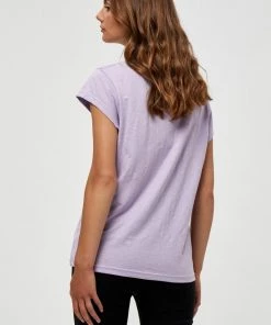 Minus Femme LETI T Shirt Basique Purple Breeze 8 Minus Femme LETI T Shirt Basique Purple Breeze -SOLDES D'ÉTÉ - Minus Fashion 0985e89089864231bd20db49101e72c2