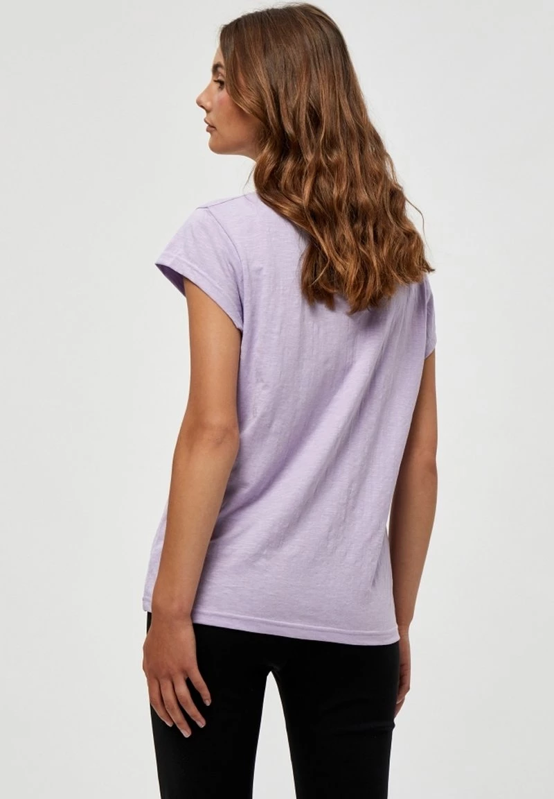 Minus Femme LETI T Shirt Basique Purple Breeze 5 Minus Femme LETI T Shirt Basique Purple Breeze – Image 3