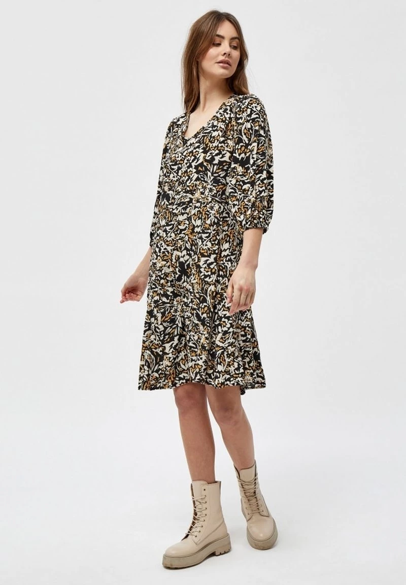 Minus Femme HENNIE Robe De Jour Corn Butter Flower Print 4 Minus Femme HENNIE Robe De Jour Corn Butter Flower Print – Image 2