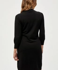 Minus Femme Robe Pull Black -SOLDES D'ÉTÉ - Minus Fashion 0a7fb12484d94ddf9cb9b5565bb2fa6f