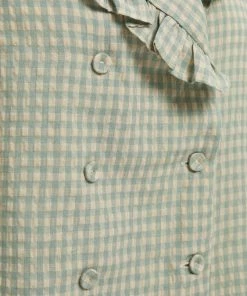 Minus Blouse Green Sand Checked Femme 13 Minus Blouse Green Sand Checked Femme -SOLDES D'ÉTÉ - Minus Fashion 0abc4fb1451f4f4589b758506fd0d4eb