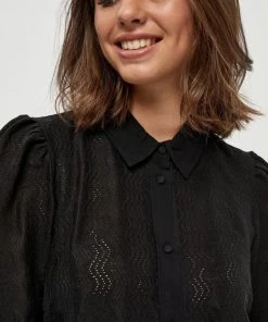 Minus MASIA Chemisier Black Femme 9 Minus MASIA Chemisier Black Femme -SOLDES D'ÉTÉ - Minus Fashion 0b485dccd15e4e0397d01f511b11ba17