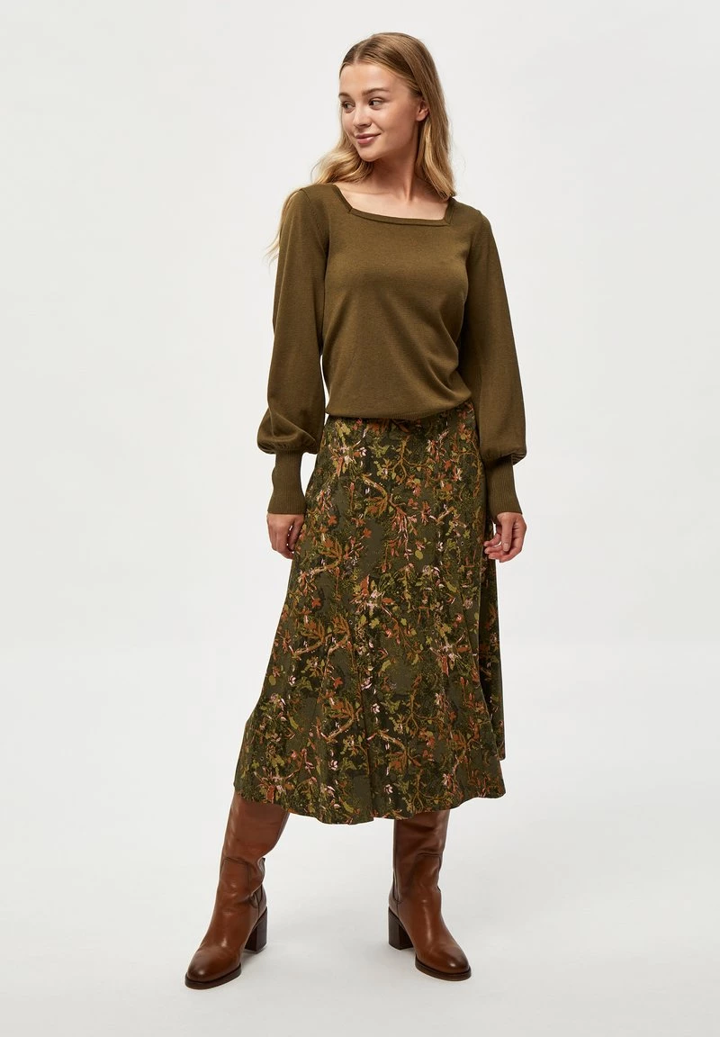 Minus ISRA Pullover Dark Olive Melange Femme 4 Minus ISRA Pullover Dark Olive Melange Femme – Image 2