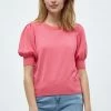 Minus LIVA T Shirt Basique Pink Flamingo Femme 2 Minus LIVA T Shirt Basique Pink Flamingo Femme -SOLDES D'ÉTÉ - Minus Fashion 0d3e0eeed7f5473e8c54e74bc67cbba4