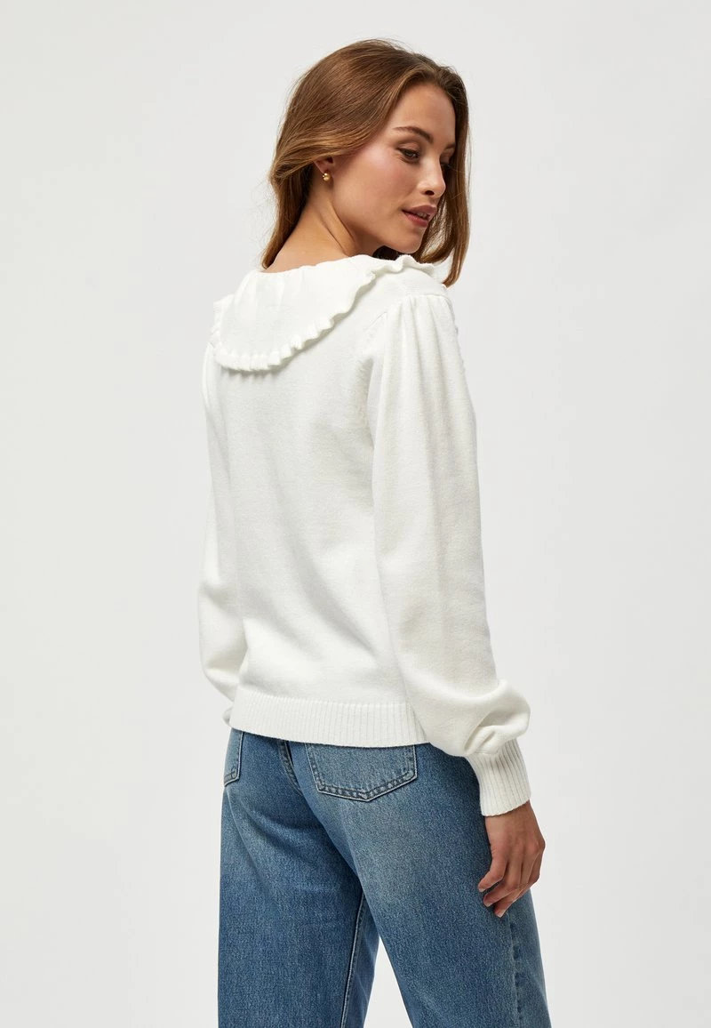 Minus ELISA Gilet Broken White Femme 5 Minus ELISA Gilet Broken White Femme – Image 3