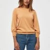 Minus MERSIN Pullover Apricot Tan Melange Femme
