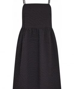 Minus LUVA Robe De Jour Black Femme -SOLDES D'ÉTÉ - Minus Fashion 0e4fdb83d3194507b5ce80345f498649