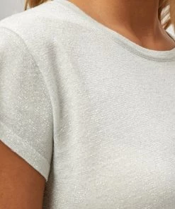 Minus Femme CARLINA T Shirt Basique Frosted Mint Lurex 10 Minus Femme CARLINA T Shirt Basique Frosted Mint Lurex -SOLDES D'ÉTÉ - Minus Fashion 0f4a86f49b574f29897c1e27e894e77b