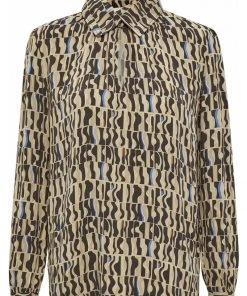 Minus LUMIA Blouse Frame Print Femme -SOLDES D'ÉTÉ - Minus Fashion 10004fe692474ccc86206e84dd2b3b65