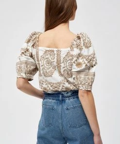 Minus Blouse White Femme -SOLDES D'ÉTÉ - Minus Fashion 1138e5cd23824f3080bc9e90687343ea