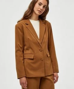 Minus Femme AMBER BLAZER Blazer Rustic Brown