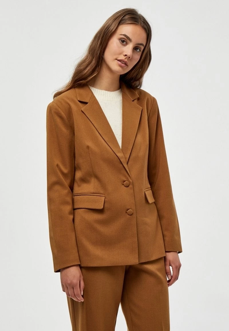 Minus Femme AMBER BLAZER Blazer Rustic Brown 3 Minus Femme AMBER BLAZER Blazer Rustic Brown