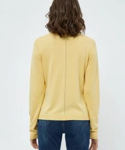 Minus Femme NEW LAURA Gilet Yellow Straw -SOLDES D'ÉTÉ - Minus Fashion 11ca380284184f708e47a94ab28e39ca