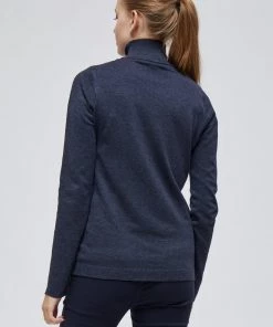Minus Femme LANA Pullover Black Iris Melang -SOLDES D'ÉTÉ - Minus Fashion 11de0e2b531744cea5ac4b5959a19d68