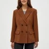 Minus Femme Veste Sans Manches Rustic Brown -SOLDES D'ÉTÉ - Minus Fashion 13102247f80047c2a3d3ff672907904d