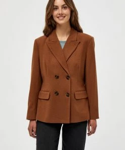 Minus Femme Veste Sans Manches Rustic Brown