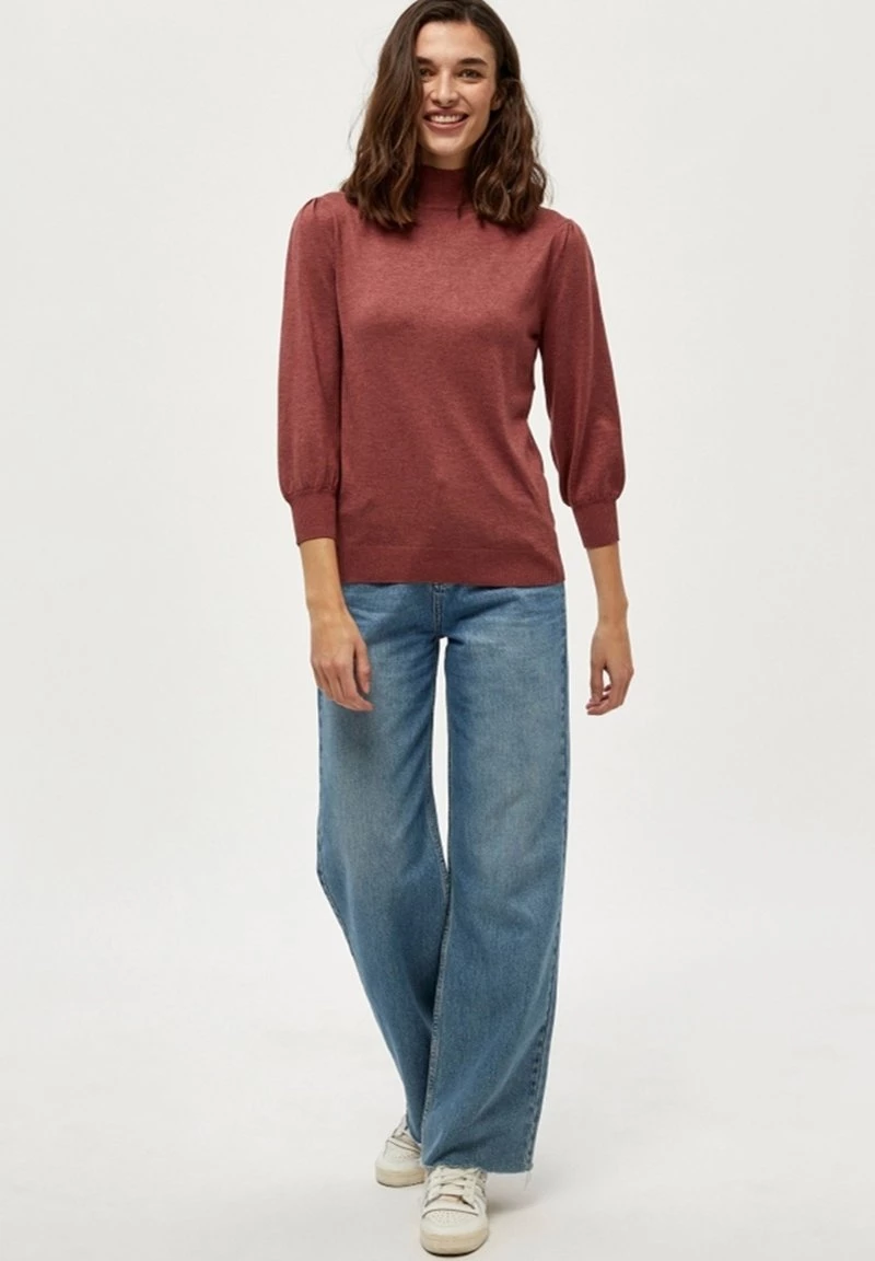 Minus Femme Pullover Ruby Melange 4 Minus Femme Pullover Ruby Melange – Image 2