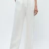 Minus MARLY Pantalon Classique White Femme -SOLDES D'ÉTÉ - Minus Fashion 14cca8f3a2684aadb91fac91506f0ff3