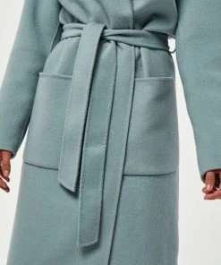 Minus Manteau Classique Misty Blue Femme -SOLDES D'ÉTÉ - Minus Fashion 1566f30c0dfa491fad719ae9ce97ddd6