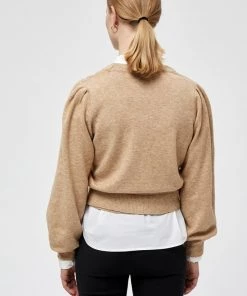 Minus Femme MARY Gilet Light Leather Brown Melange 9 Minus Femme MARY Gilet Light Leather Brown Melange -SOLDES D'ÉTÉ - Minus Fashion 170617b71098434e875d0a405bd449da