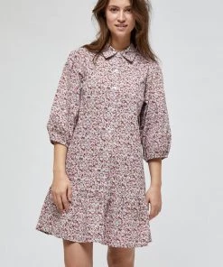 Minus Femme RASMINA Robe Chemise Pink Flower Print