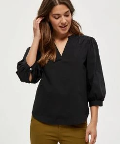 Minus KIRA Blouse Black Femme