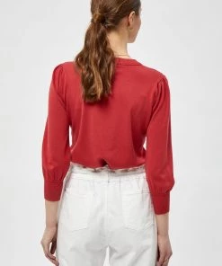 Minus MERSIN Pullover Berry Red Femme 8 Minus MERSIN Pullover Berry Red Femme -SOLDES D'ÉTÉ - Minus Fashion 199f8579e5f14069908ac698a683c1fc