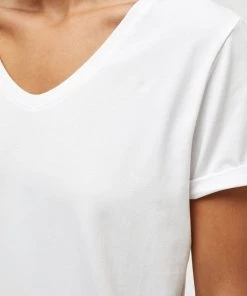 Minus Femme ADELE T Shirt Basique White -SOLDES D'ÉTÉ - Minus Fashion 1b560f884c4a4b419bc2eed017b91b82