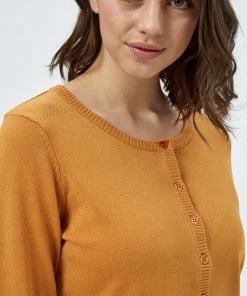 Minus Femme NEW LAURA Gilet Apricot Tan Melange -SOLDES D'ÉTÉ - Minus Fashion 1c27a30837fb4f9099d5d81d6c969cad