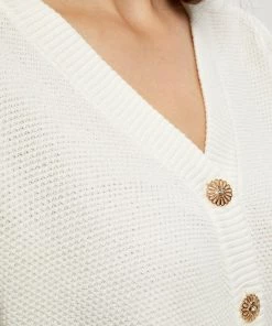 Minus Femme JOSSA Gilet Broken White -SOLDES D'ÉTÉ - Minus Fashion 1ce335625df446f9a5815a646c5e57bb