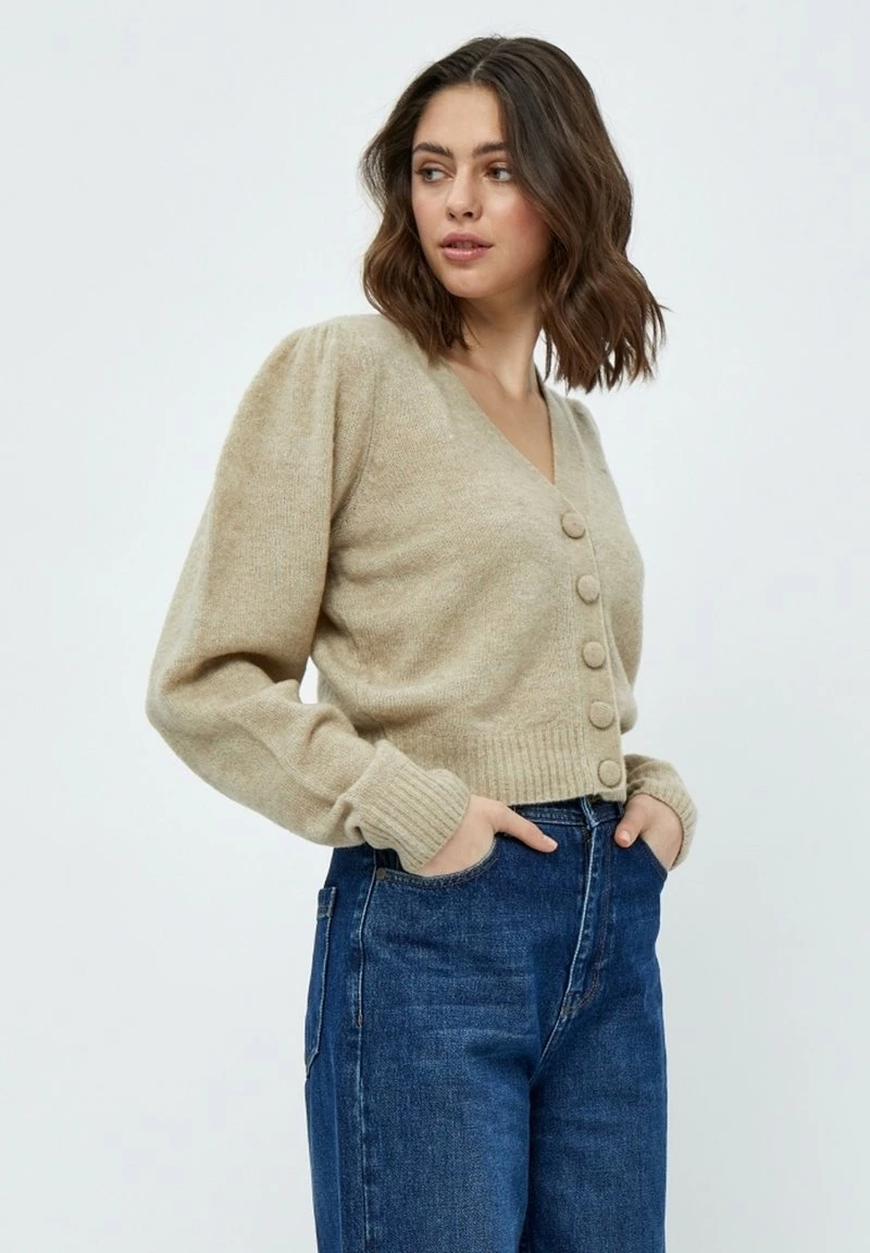 Minus Gilet Feather Grey Melange Femme 3 Minus Gilet Feather Grey Melange Femme